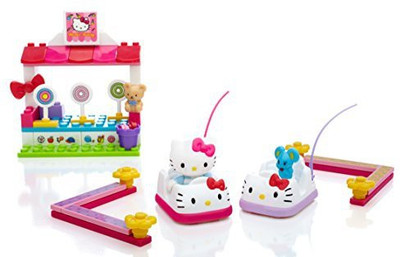 

Mega Bloks Hello Kitty Busy Bumper Cars Building Kit(Multicolor)