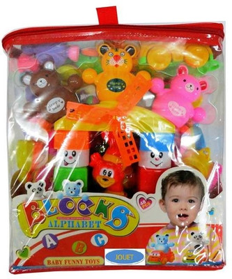 

Jouet Alphabet Blocks Construction Sets(Multicolor)