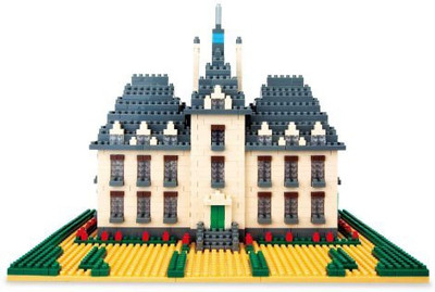 

Kawada Nano Tintin Moulinsart Castle 1500Pcs Set(Multicolor)