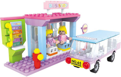 

Fun Blox 125 pcs Bus Stop(Multicolor)