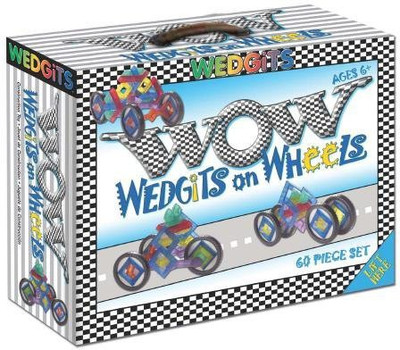 

ImagAbility Wedgits On Wheels (Wow) 60 Piece Set(Multicolor)
