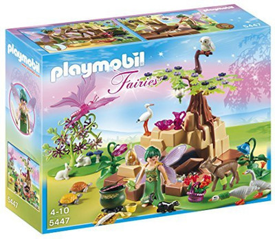

Playmobil Healing Fairy Elixia In Animal Forest Playset(Multicolor)