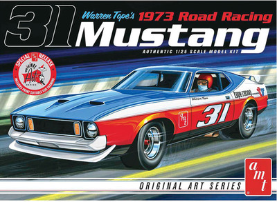 

AMT USA 1/25 Scale Warren Tope's 1973 Road Racing MustangPlastic Model Kit(Multicolor)