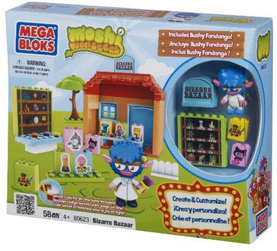

Mega Bloks Moshi Monsters Bizarre Bazaar(Multicolor)