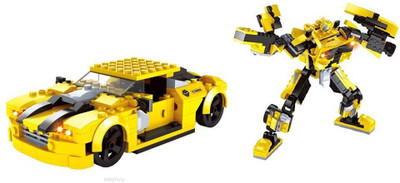 

Fun Blox 2 in 1 Transformer Block Set 244pcs(Multicolor)