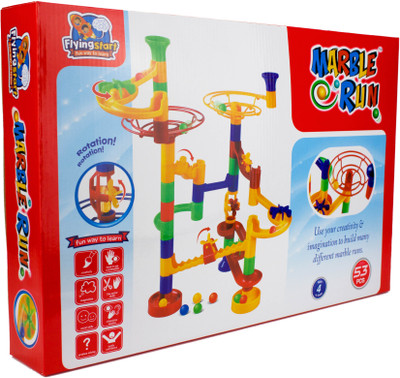 

Flying Start Marble Run (53 Pcs)(Multicolor)
