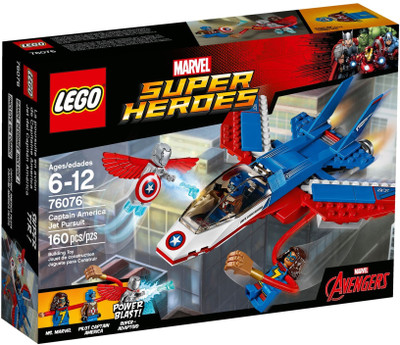 

Lego Captain America Jet Pursuit(Multicolor)