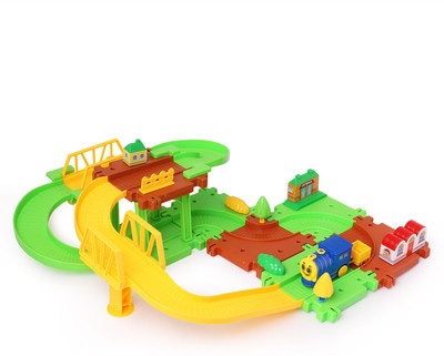 

Simon HAPPY TRACK VALLY TOY CAR SET(Multicolor)