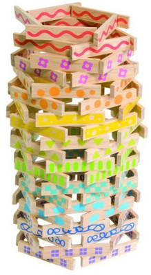 

Boikido Ecofriendly 100Piece Wooden Construction Set(Multicolor)