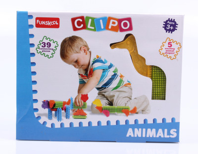 10% OFF on FUNSKOOL Clipo Animals 10% OFF on FUNSKOOL Clipo Animals