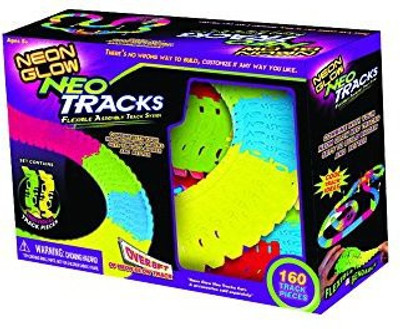 

Mindscope Neon Glow Neo Tracks Expansion Pack 160 Pieces(Multicolor)