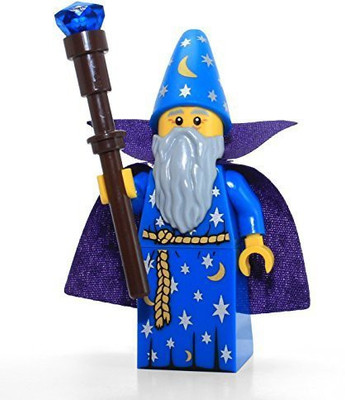 

Lego Series 12 Collectible Minifigure 71007 - Wizard(Multicolor)