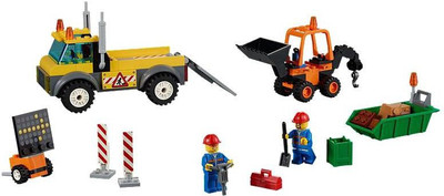 

Lego Road Work Truck(Multicolor)