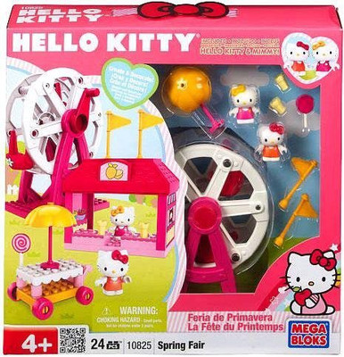 

Mega Bloks Hello Kitty Set 10825 Spring Fair(Multicolor)