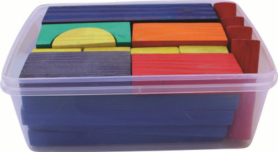 

Enigmatic Woodworks Building Blocks-Wooden(Multicolor)
