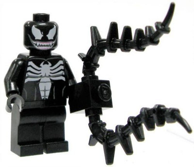 

Marvel Lego Super Heroes Loose Mini Venom With Tendrils(Black)