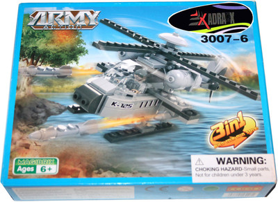 

Adraxx DIY Hobby 3D Fighter Airjet Model Assembling Kit(Multicolor)