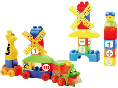 

New Pinch 40pcs. Building Blocks for kids(Multicolor)