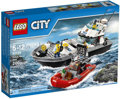 

Lego Police Patrol Boat(Multicolor)
