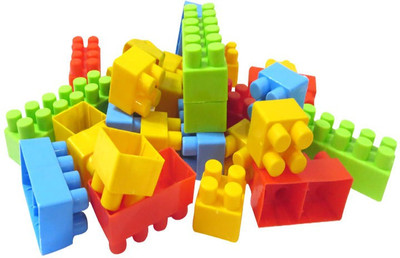 

DCS Building Blocks Play & Learn (34 Pieces)(Multicolor)