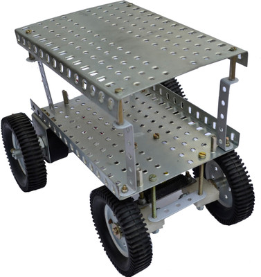 

Technology Uncorked 88 Part 4-wheel Robot Vehicle Kit(Multicolor)