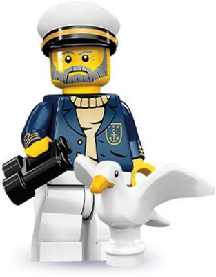 

Lego 71001 Series 10 Mini Sea Captain(Multicolor)