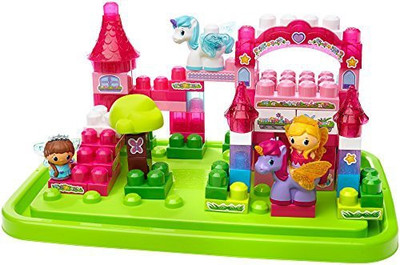 

Mega Bloks First Builders Lil' Princess Shimmering Palace Tub(Multicolor)