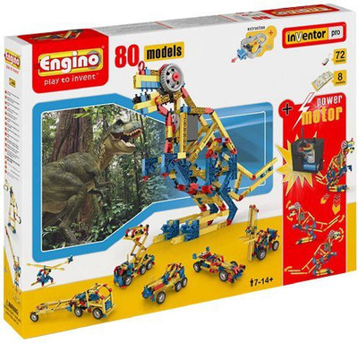 

Engino 80 Model Construction Set With Motor(Multicolor)