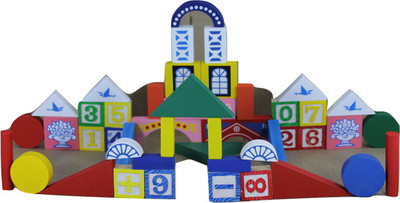 

Little Grin DIGIT SHAPE BUILDING BLOCKS SET OF 48(Multicolor)
