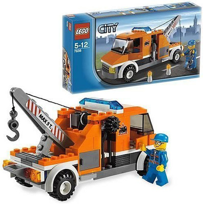 

Lego City Tow Truck (7638)(Orange)