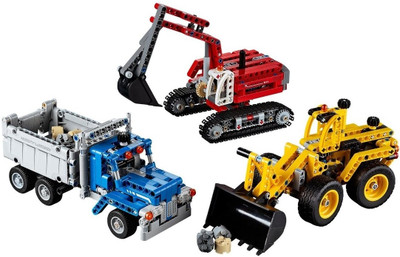 

Lego Technic - Construction Crew (834 Pcs)