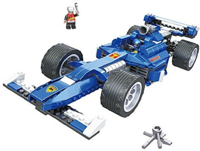 

Cogo DIY F1 Racing Sports Car Model Building Blocks Set(Multicolor)