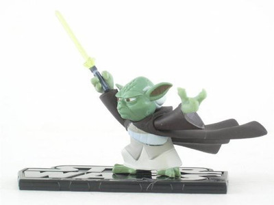 Star Wars Clone Wars Yoda (Animated)(Multicolor)