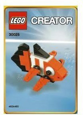 

Lego Creator Mini Set Clown Fish 30025(Orange)