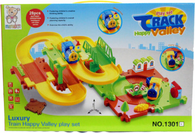 Mamaboo Luxury Train Happy Valley Play Set(Multicolor)