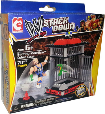

WWE Stack Down - Santino Marella's Cobra Cage (70 Pcs)