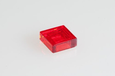 

Factory Fresh Bulk Bricks 400X Lego Red Translucent 1X1 Flat Tiles Super Pack(Red)