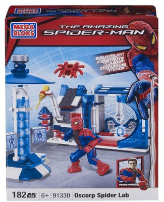 

Mega Bloks The Amazing Spiderman Oscorp Spider Lab(Multicolor)