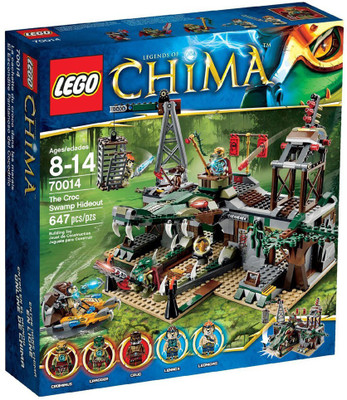 

Lego Legends Of Chima 70014 - The Croc Swamp Hideout(Multicolor)