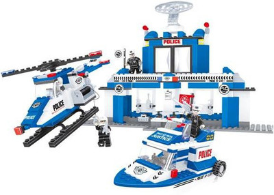 

Fun Blox Police Head Quarter(Multicolor)