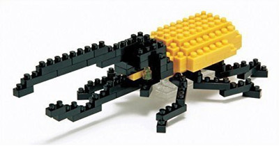 

Nanoblock Hercules Beetle(Multicolor)