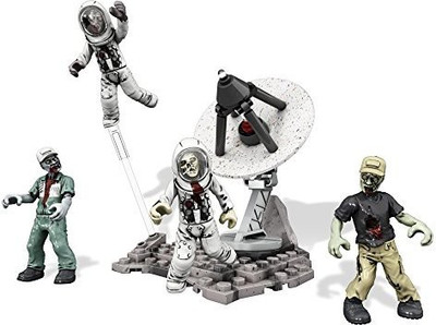 Mega Bloks Call Of Duty Zombies Moon Mob Playset(Grey)