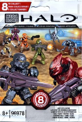 

Halo Wars Halo Mega Bloks Series 8 Micro Blind Bag Mini(Multicolor)