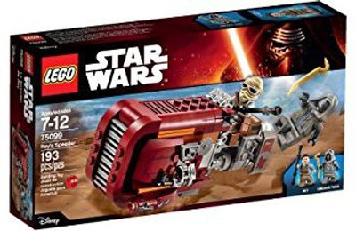 

Lego Star Wars Rey's Speeder 75099 Building Kit(Multicolor)