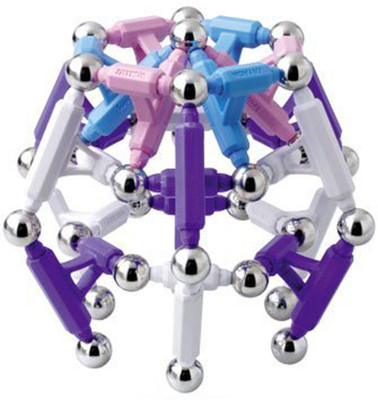 

Plastwood Tryron Magnetic System Pink (69 Pcs)(Multicolor)
