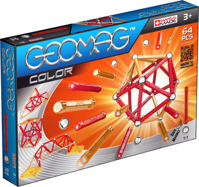 

Geomag Color 64 Pieces(Red, Orange)