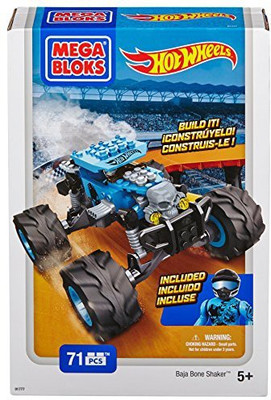 

Mega Bloks Hot Wheels Baja Bone Shaker(Multicolor)