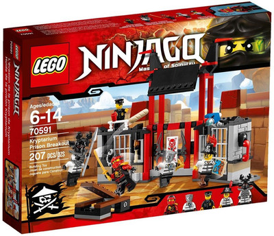 

Lego Ninjago 70591 - Kryptarium Prison Breakout(Multicolor)