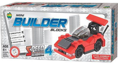 

Apple Fun Mini Builder Blocks - SRCR-4(Multicolor)