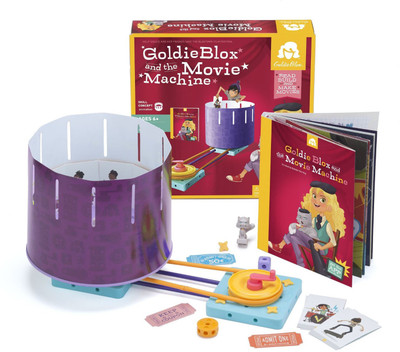 Goldie Blox GoldieBlox and the Movie Machine(Multicolor)